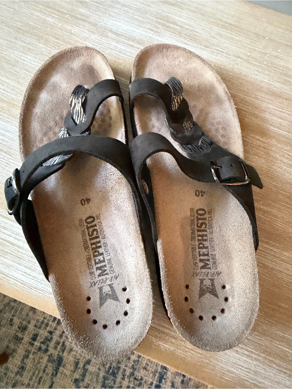 Mephisto helen sandal size 40 women’s 10